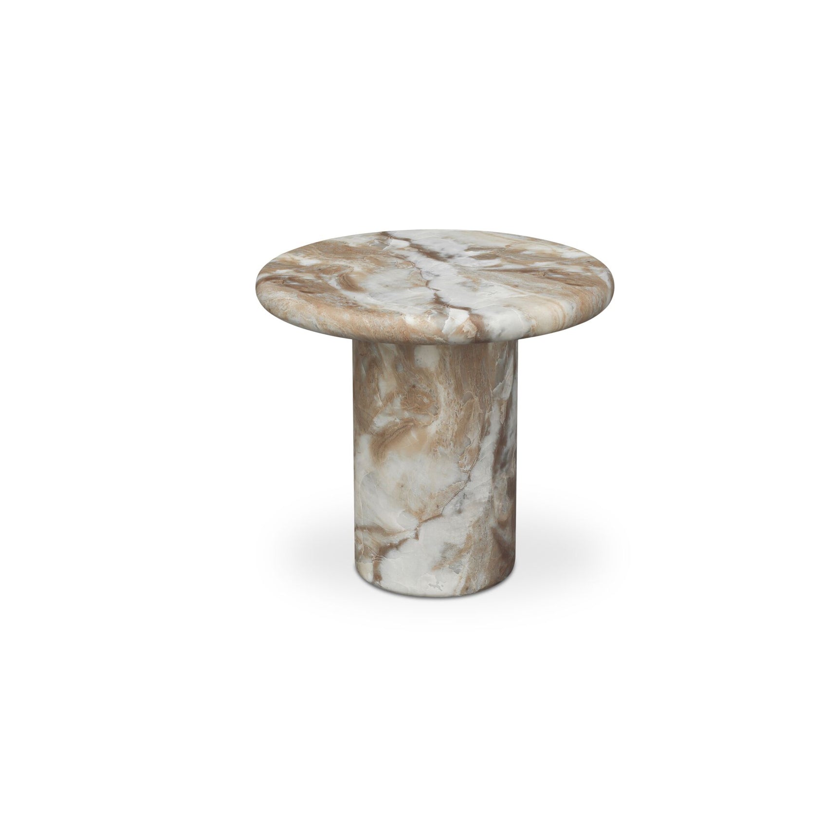 Frida Brown Outdoor Side Table - Ornate Home