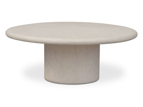 Frida Cream Outdoor Coffee Table - Ornate Home