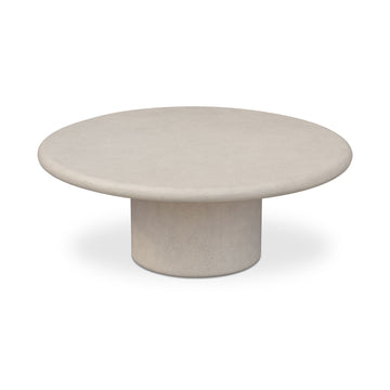 Frida Cream Outdoor Coffee Table - Ornate Home