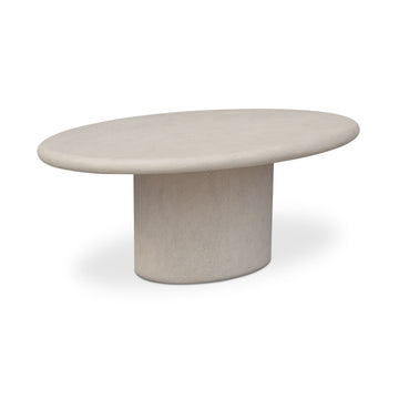Frida Cream Outdoor Dining Table - Ornate Home