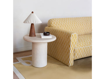 Frida Cream Outdoor Side Table - Ornate Home