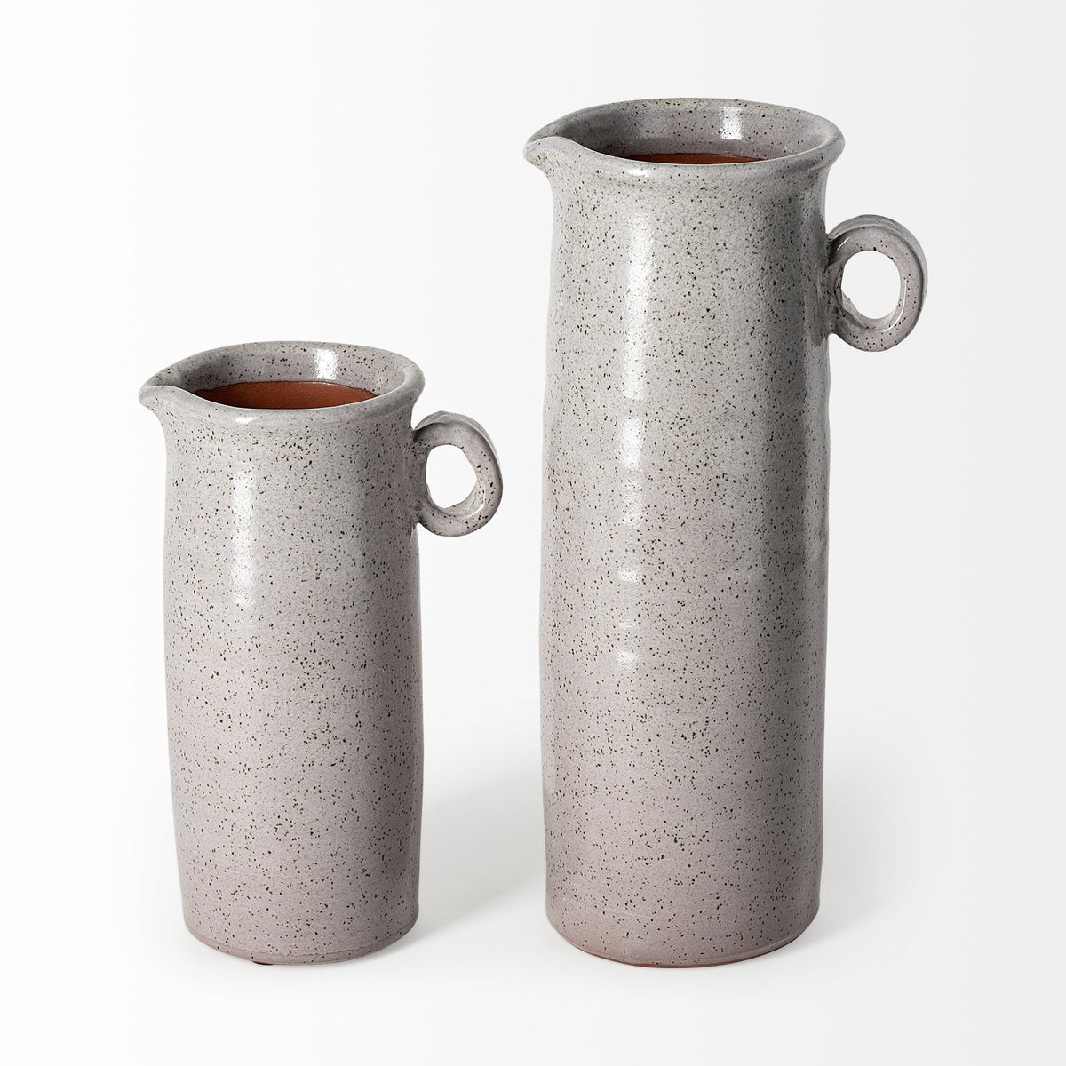 Frieda Gray Large Freckled Ceramic Jug - Ornate Home