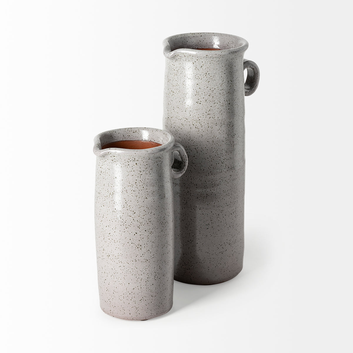 Frieda Gray Small Freckled Ceramic Jug - Ornate Home