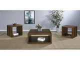 Frisco Dark Pine 3-piece Coffee and End Table Set - Ornate Home