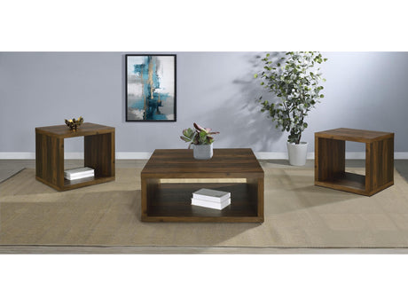 Frisco Dark Pine 3-piece Coffee and End Table Set - Ornate Home