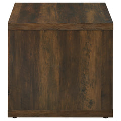 Frisco Dark Pine Square End Table - Ornate Home