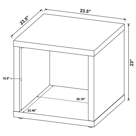 Frisco Distressed Pine 2-piece Coffee and End Table Set - Ornate Home