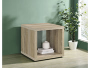 Frisco Distressed Pine Square End Table - Ornate Home