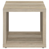 Frisco Distressed Pine Square End Table - Ornate Home