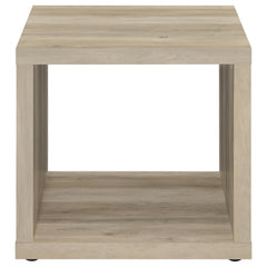 Frisco Distressed Pine Square End Table - Ornate Home