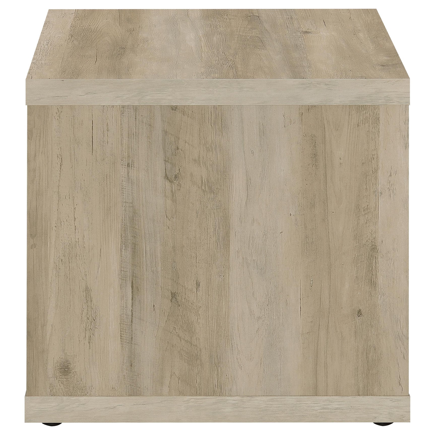 Frisco Distressed Pine Square End Table - Ornate Home