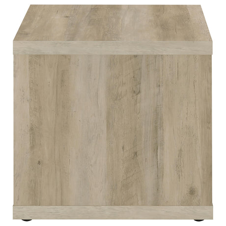 Frisco Distressed Pine Square End Table - Ornate Home