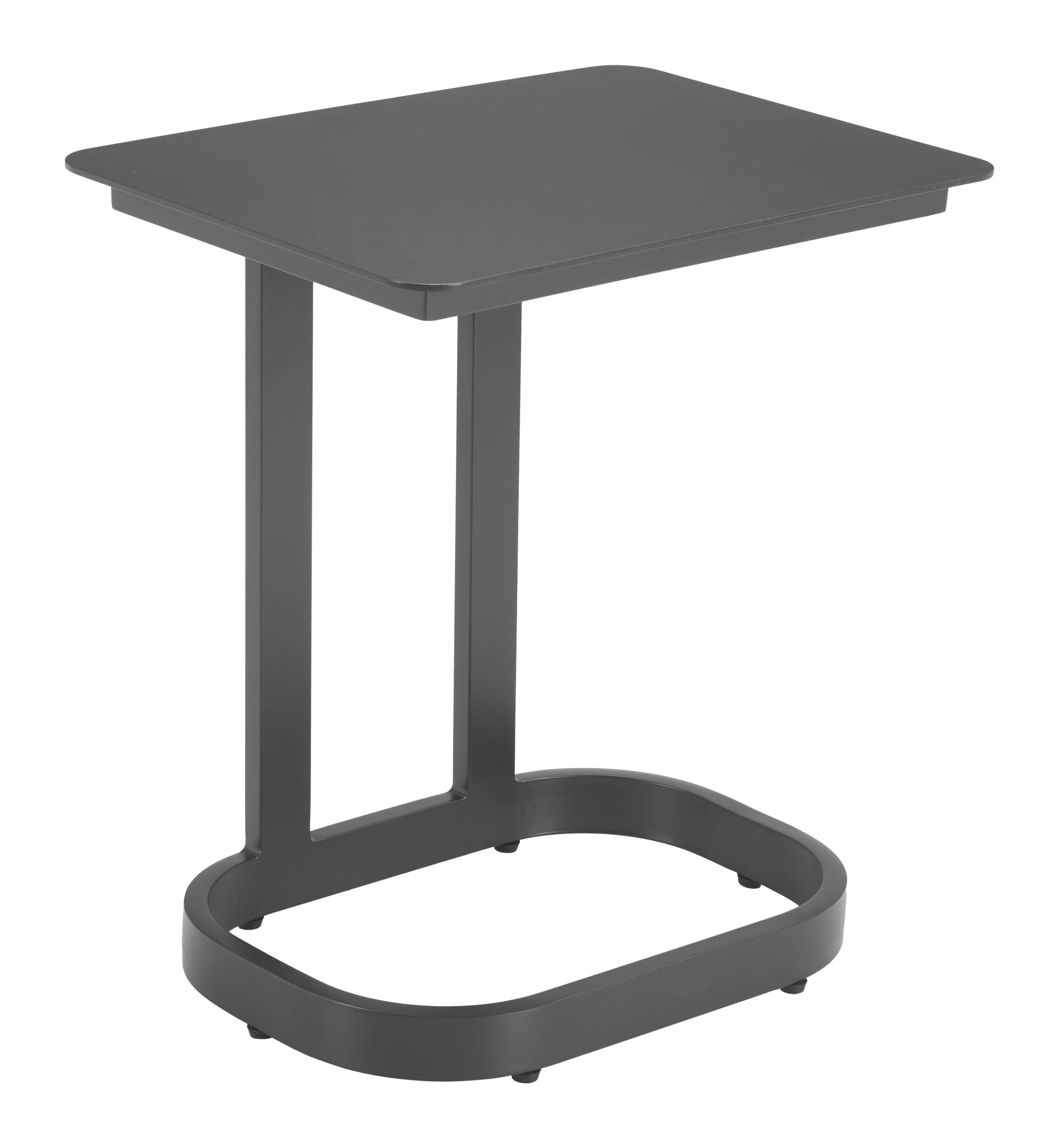 Friss Black Outdoor End Table - Ornate Home