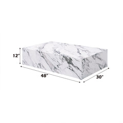 Fritzy Engineered Stone Coffee Table - Ornate Home