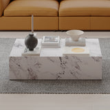 Fritzy Engineered Stone Coffee Table - Ornate Home