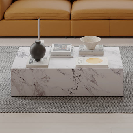 Fritzy Engineered Stone Coffee Table - Ornate Home