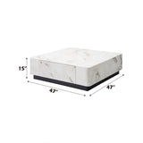 Fritzy Engineered Stone Coffee Table - Ornate Home