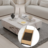 Fritzy Engineered Stone Coffee Table - Ornate Home