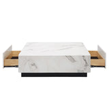 Fritzy Engineered Stone Coffee Table - Ornate Home