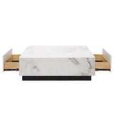 Fritzy Engineered Stone Coffee Table - Ornate Home