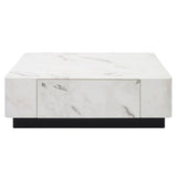 Fritzy Engineered Stone Coffee Table - Ornate Home