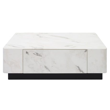 Fritzy Engineered Stone Coffee Table - Ornate Home