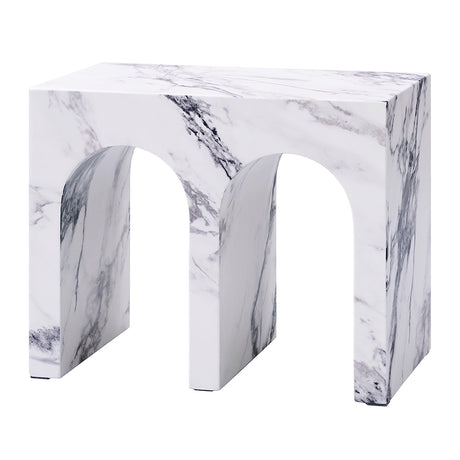 Fritzy Engineered Stone End Table - Ornate Home