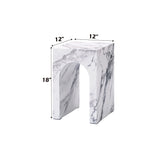 Fritzy Engineered Stone End Table - Ornate Home