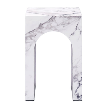 Fritzy Engineered Stone End Table - Ornate Home