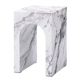 Fritzy Engineered Stone End Table - Ornate Home