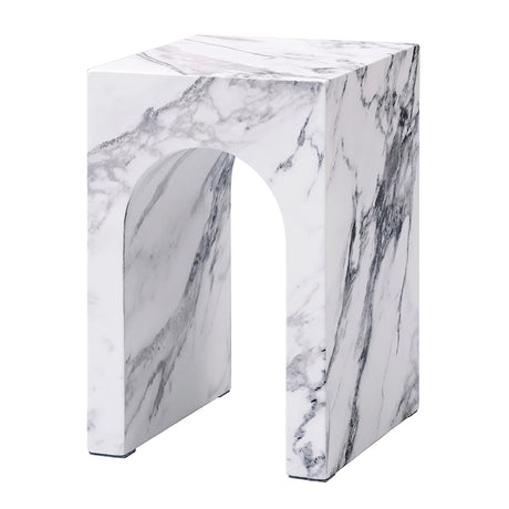 Fritzy Engineered Stone End Table - Ornate Home