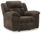 Frohn Chocolate Reclining Living Room Set (Online Special Price) - Ornate Home
