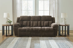 Frohn Chocolate Reclining Living Room Set - Ornate Home