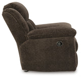 Frohn Chocolate Reclining Loveseat and Recliner - Ornate Home