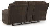 Frohn Chocolate Reclining Loveseats (Set of 2) - Ornate Home