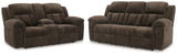 Frohn Chocolate Reclining Sofa & Loveseat (Online Special Price) - Ornate Home