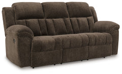 Frohn Chocolate Reclining Sofa & Loveseat - Ornate Home