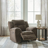 Frohn Chocolate Reclining Sofa, Loveseat and Recliner (Online Special Price) - Ornate Home