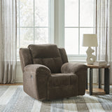 Frohn Chocolate Reclining Sofa, Loveseat and Recliner - Ornate Home