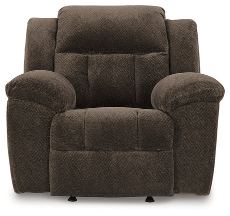 Frohn Chocolate Reclining Sofa & Recliner - Ornate Home