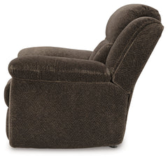 Frohn Chocolate Rocker Recliner - Ornate Home