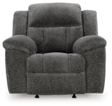 Frohn Graphite Reclining Loveseat & Recliner (Online Special Price) - Ornate Home