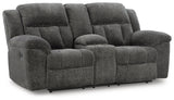 Frohn Graphite Reclining Loveseat & Recliner (Online Special Price) - Ornate Home