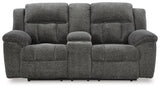 Frohn Graphite Reclining Loveseat & Recliner - Ornate Home