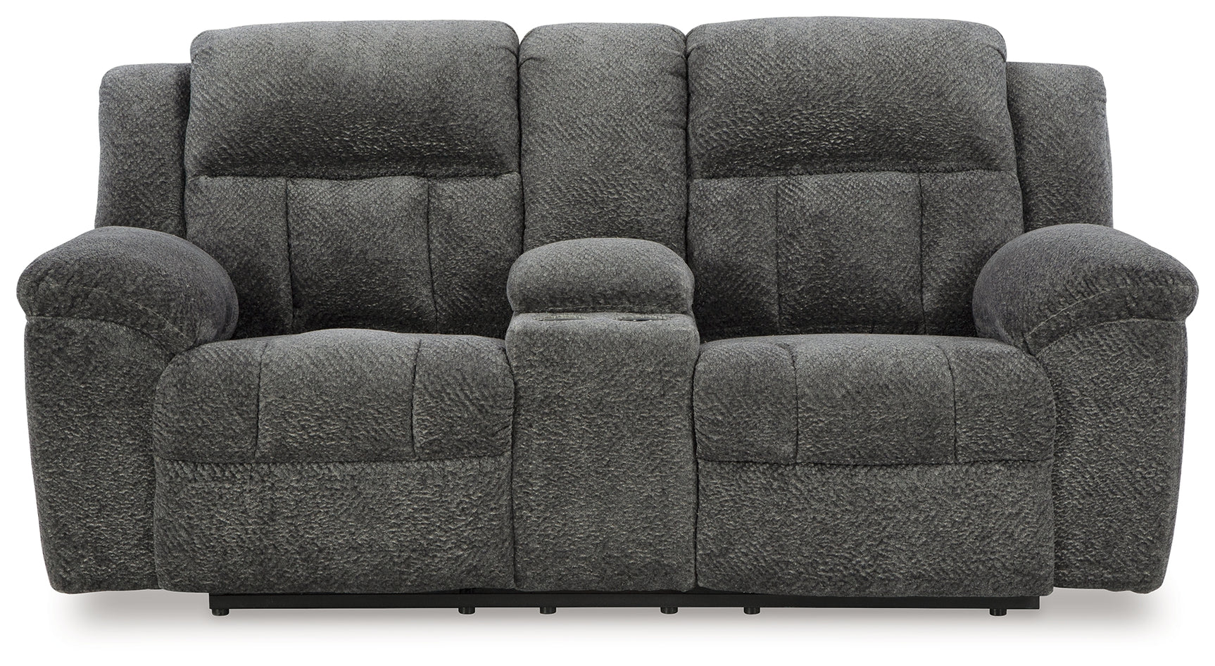 Frohn Graphite Reclining Loveseat & Recliner - Ornate Home