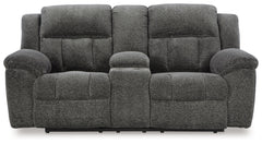 Frohn Graphite Reclining Loveseat & Recliner - Ornate Home