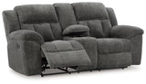 Frohn Graphite Reclining Loveseat & Recliner - Ornate Home