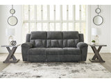 Frohn Graphite Reclining Sofa - Ornate Home