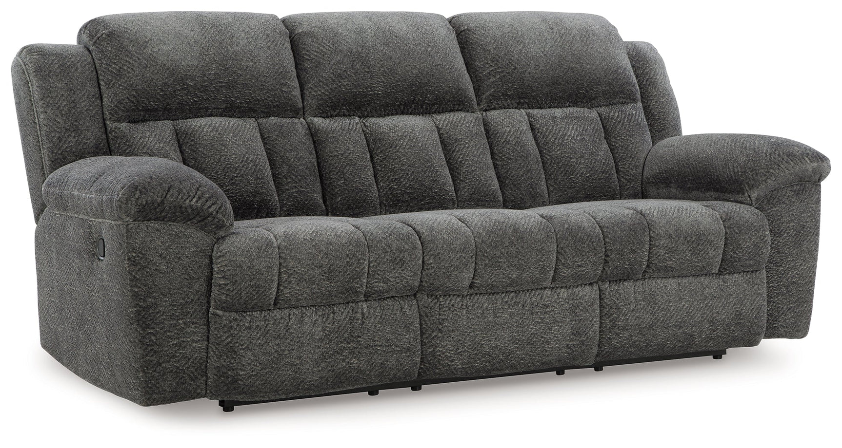 Frohn Graphite Reclining Sofa - Ornate Home