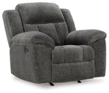Frohn Graphite Reclining Sofa & Recliner (Online Special Price) - Ornate Home